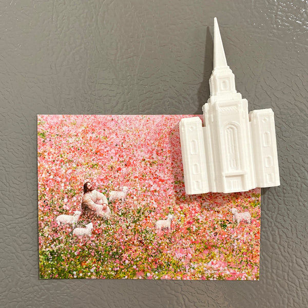 Brigham City Utah Temple Magnet