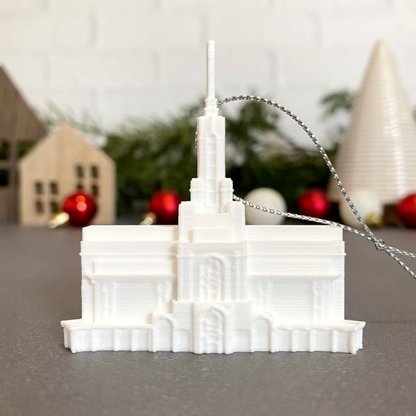 Mount Timpanogos Utah Christmas Tree Ornament