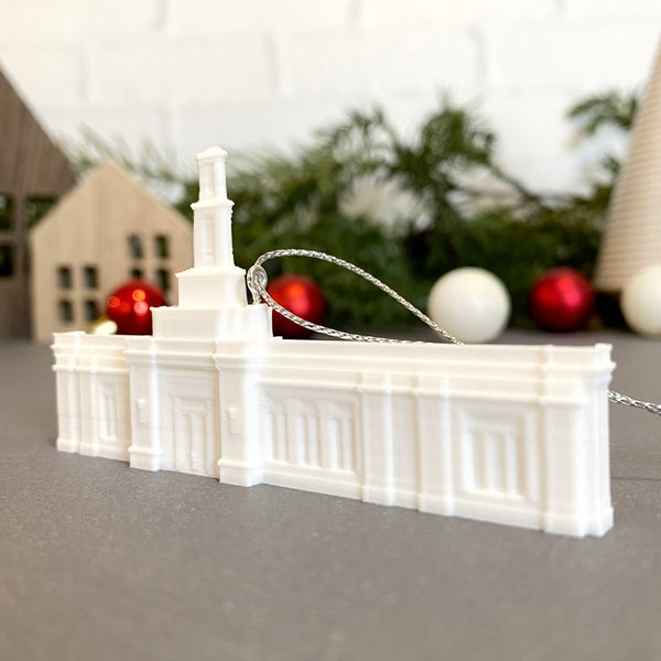 Raleigh North Carolina (After Reconstruction) Christmas Tree Ornament