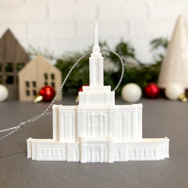 Pocatello Idaho Christmas Tree Ornament