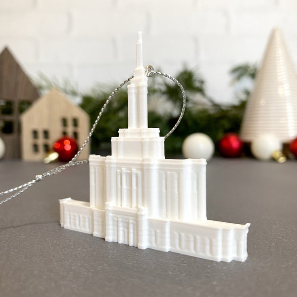 Pocatello Idaho Christmas Tree Ornament