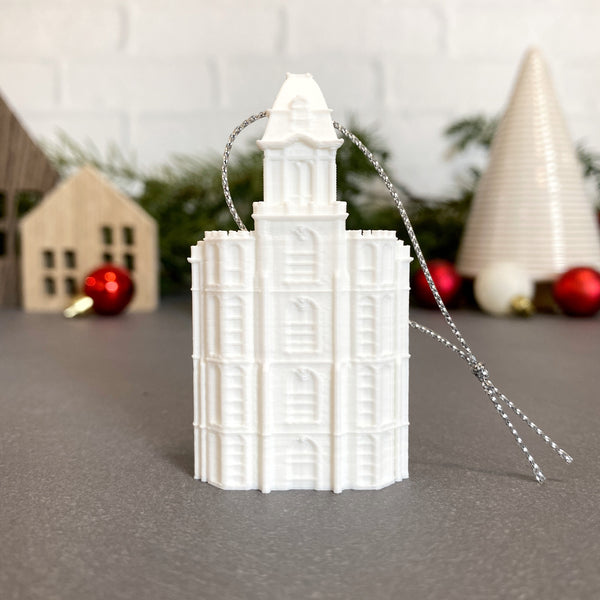 Manti Utah Christmas Tree Ornament
