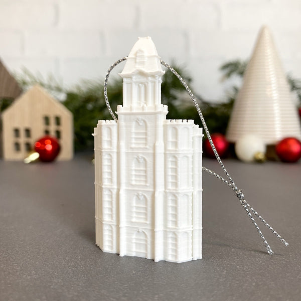 Manti Utah Christmas Tree Ornament