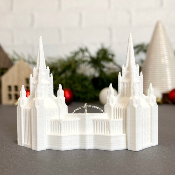 San Diego California Christmas Tree Ornament