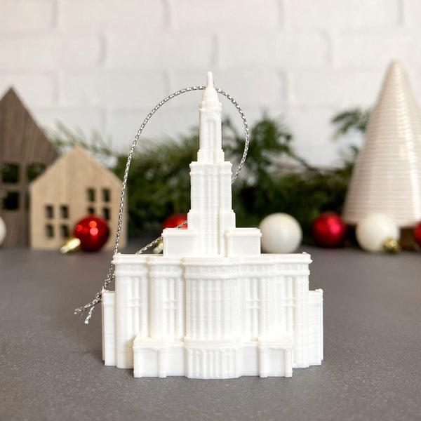 Payson Utah Christmas Tree Ornament
