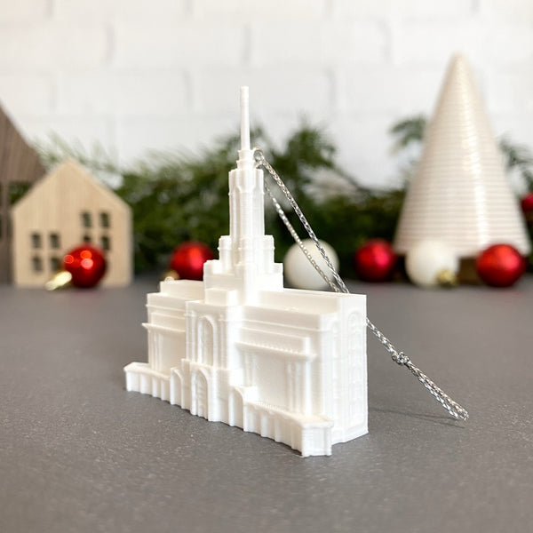 Mount Timpanogos Utah Christmas Tree Ornament