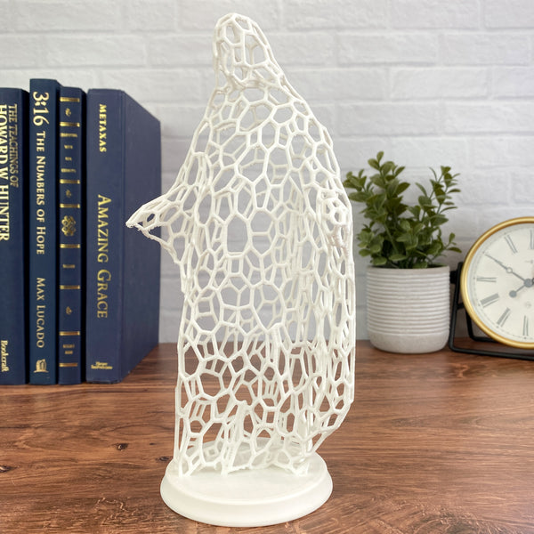 The Christ Statue - Modern Wireframe