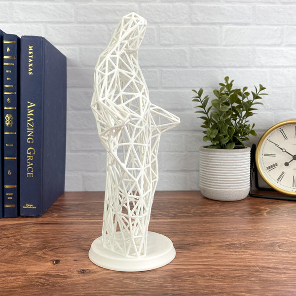 The Christ Statue - Modern Wireframe