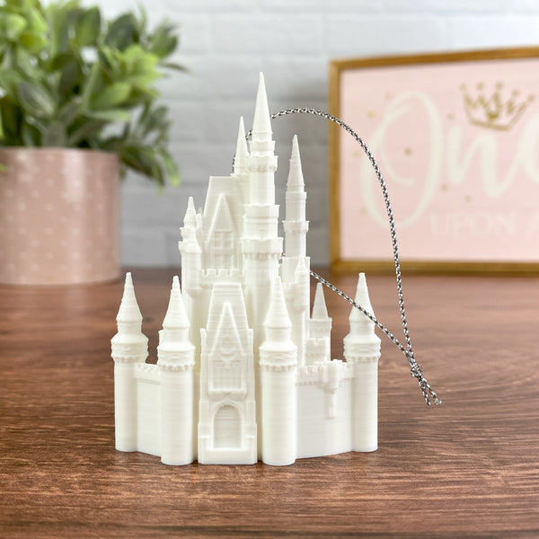Cinderella Castle Christmas Tree Ornament