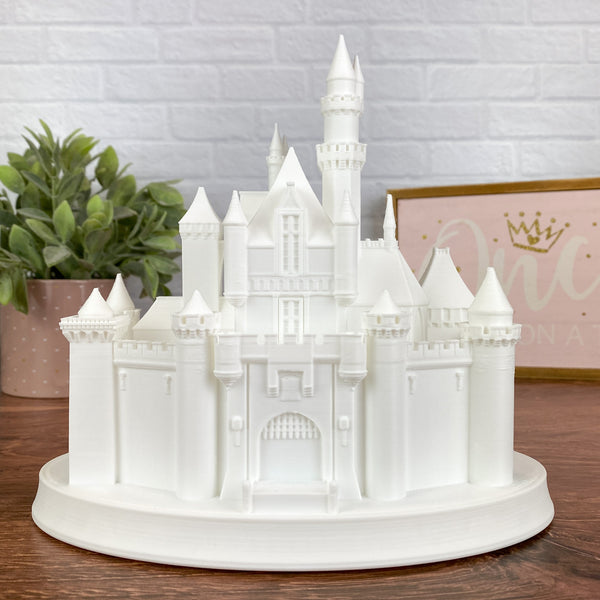 Sleeping Beauty Castle Statue Night Light