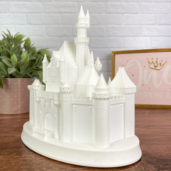 Sleeping Beauty Castle Statue Night Light