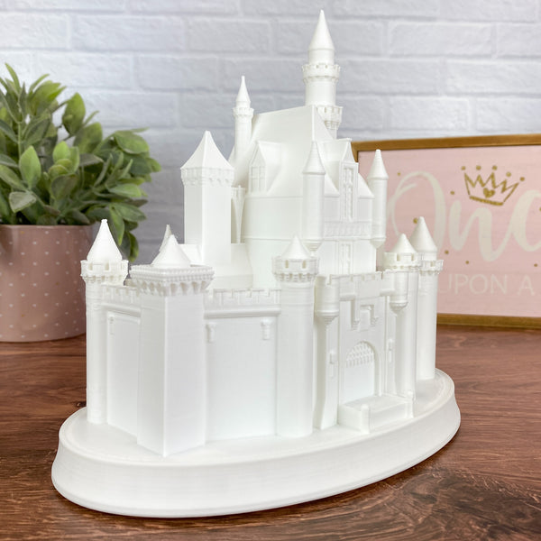 Sleeping Beauty Castle Statue Night Light