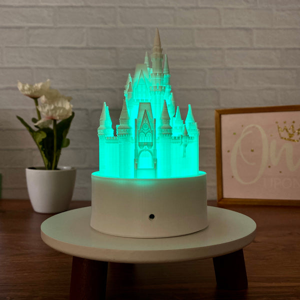 Color-Changing Cinderella Castle Night Light