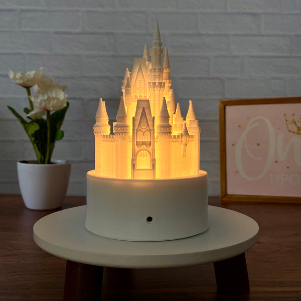 Color-Changing Cinderella Castle Night Light