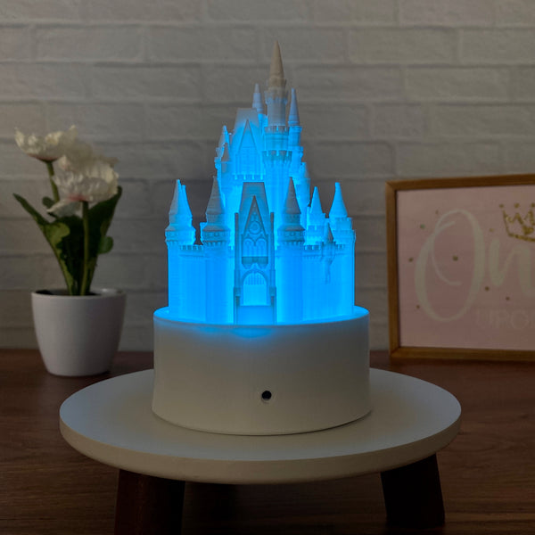 Color-Changing Cinderella Castle Night Light
