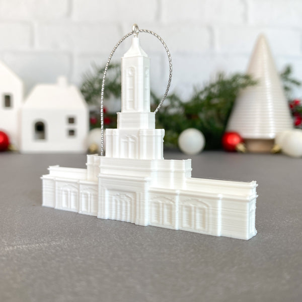Moses Lake Washington Temple Christmas Tree Ornament