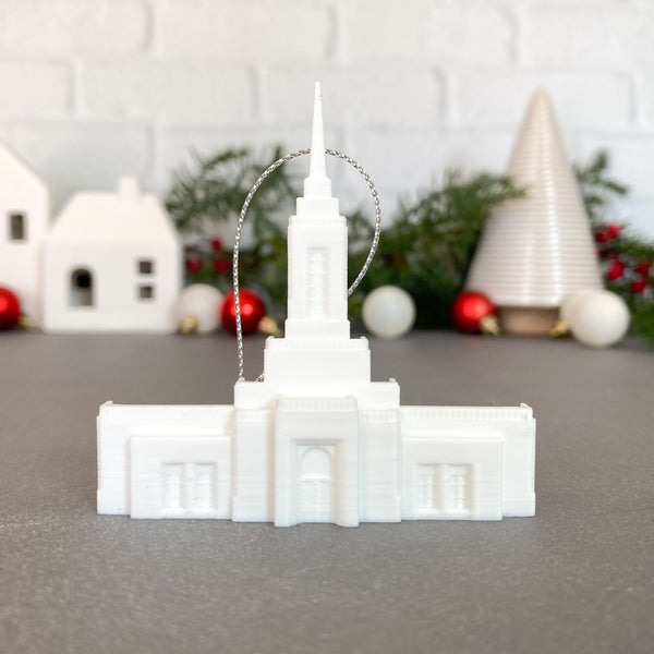 Elko Nevada Temple Christmas Tree Ornament