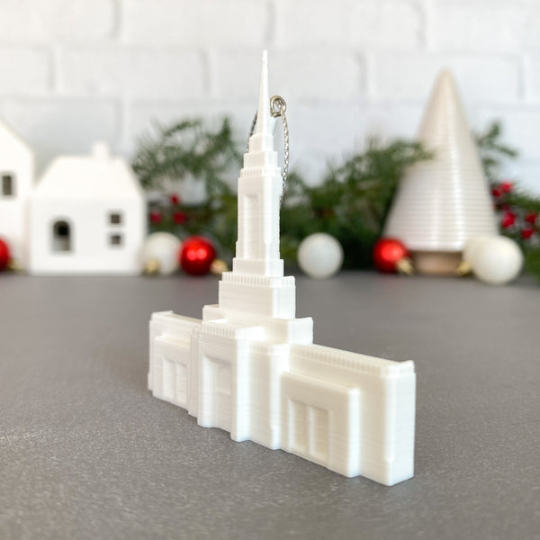 Elko Nevada Temple Christmas Tree Ornament