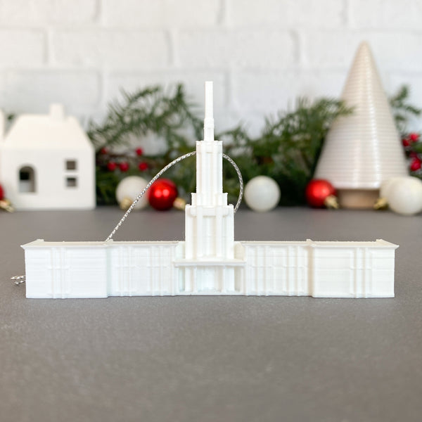 Santiago Chile Christmas Tree Ornament
