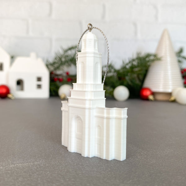 Feather River California Temple Christmas Tree Ornament