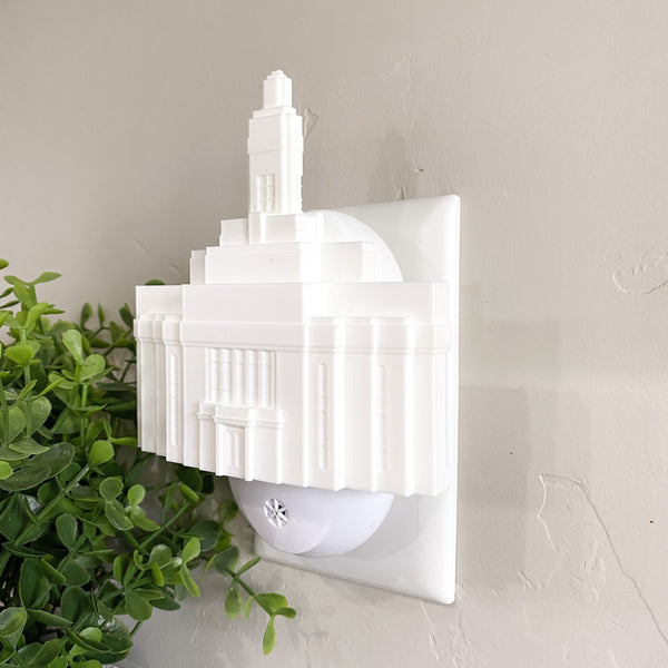 Quetzaltenango Guatemala Temple Wall Night Light