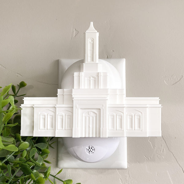 Moses Lake Washington Temple Wall Night Light