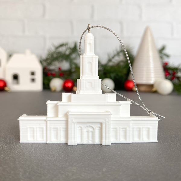 Tallahassee Florida Temple Christmas Tree Ornament