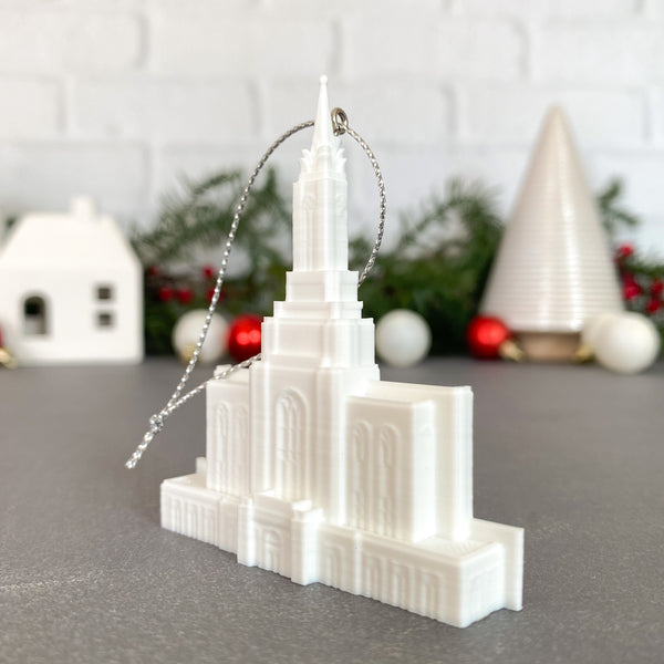 Orem Utah Temple Christmas Tree Ornament