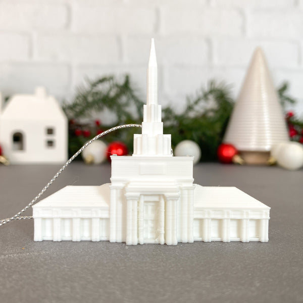 Apia Samoa Temple Christmas Tree Ornament