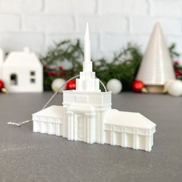 Apia Samoa Temple Christmas Tree Ornament