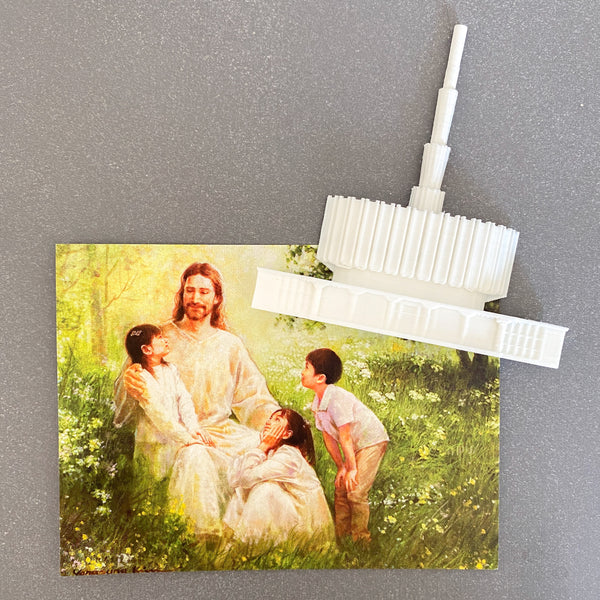 Ogden Utah (Before Reconstruction) Temple Magnet