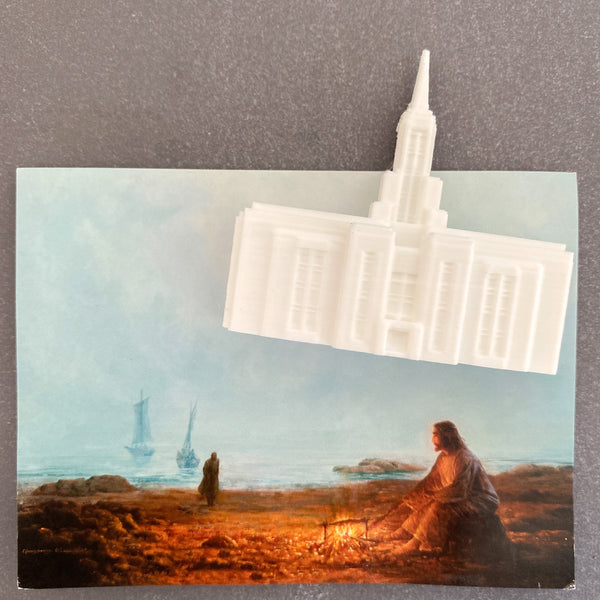 Cebu City Philippines Temple Magnet