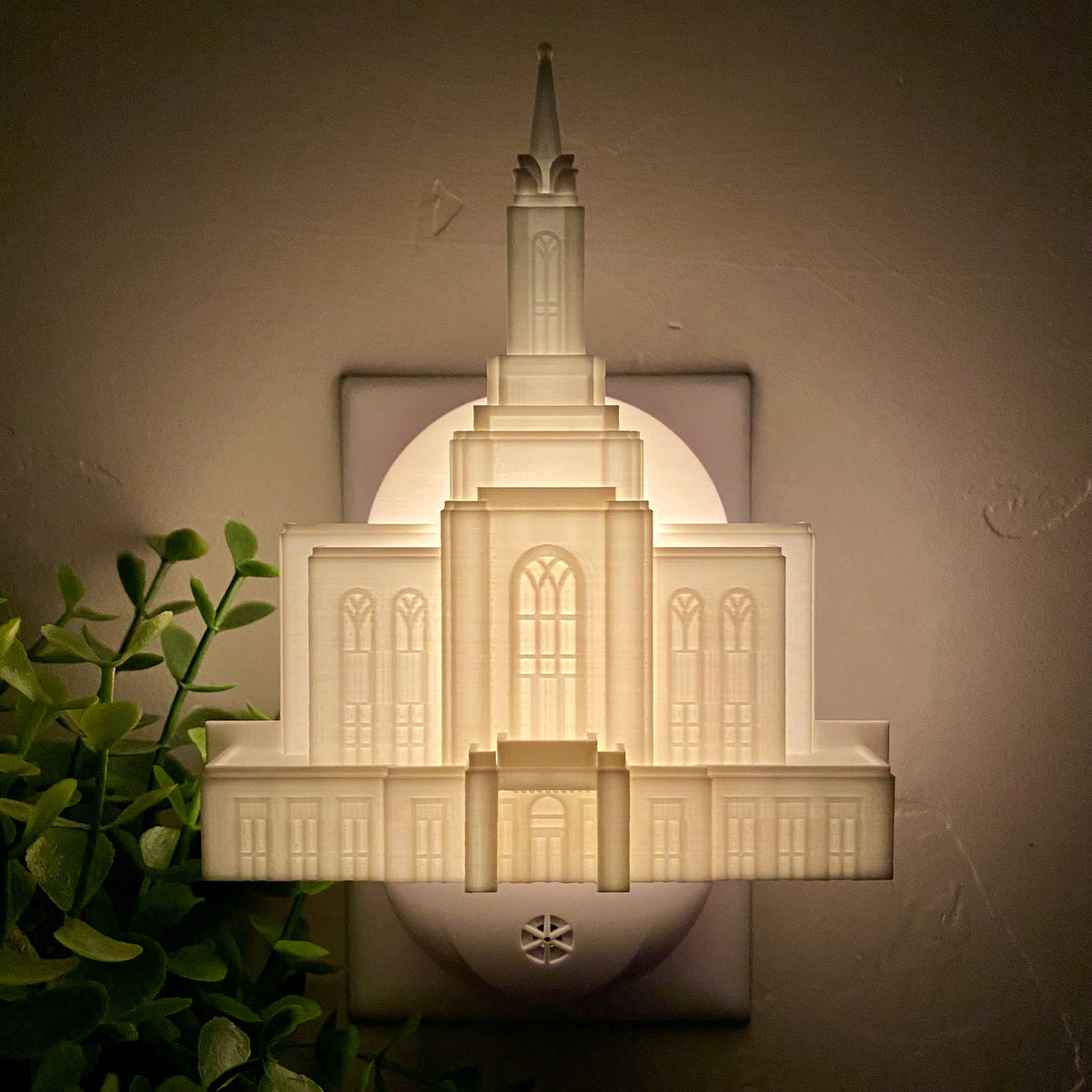 Orem Utah Temple Wall Night Light Simply Celestial Designs