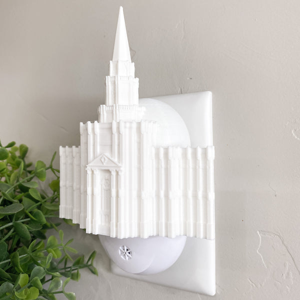 Houston Texas Temple Wall Night Light