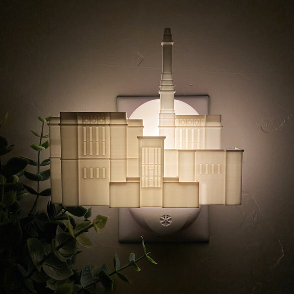 Anchorage Alaska Temple Wall Night Light