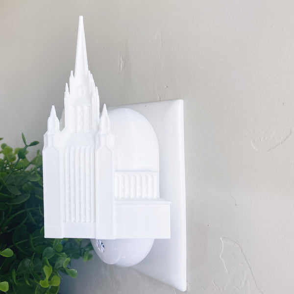 San Diego California Temple Wall Night Light