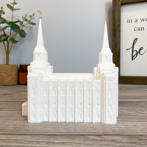 Brigham City Utah Temple Statue