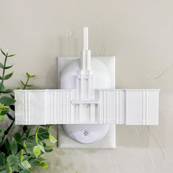 Santiago Chile Temple Wall Night Light