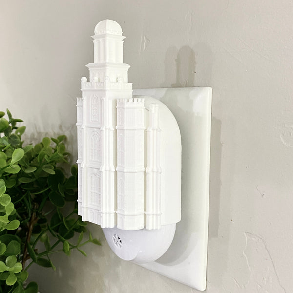 Logan Utah Temple Wall Night Light