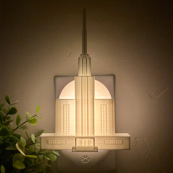 Hamilton New Zealand Temple Wall Night Light