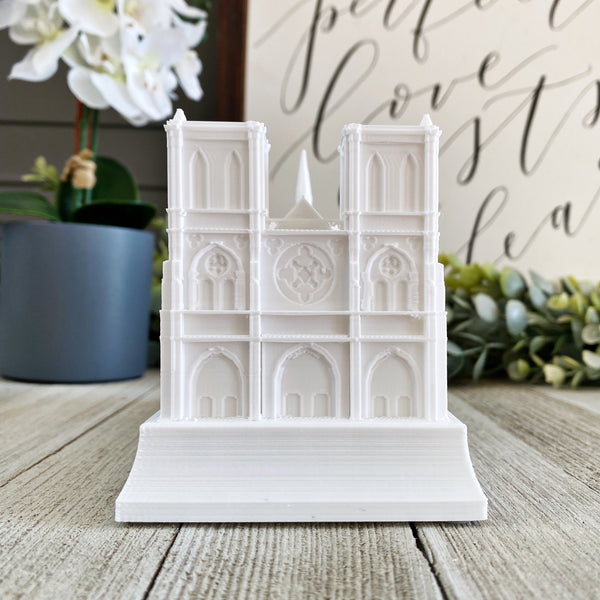 Notre Dame Cathedral Night Light