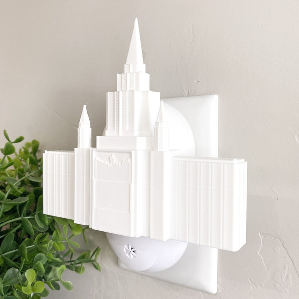 Oakland California Temple Wall Night Light