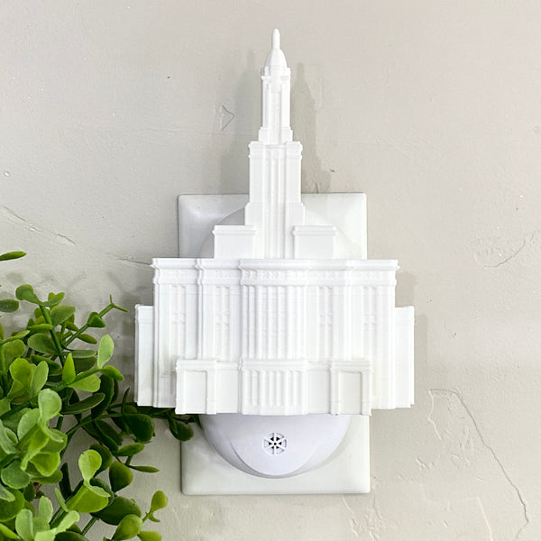 Payson Utah Temple Wall Night Light
