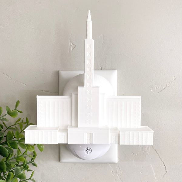 Los Angeles California Temple Wall Night Light