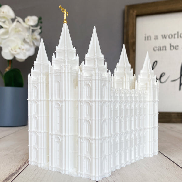 Salt Lake City Utah Temple Statue
