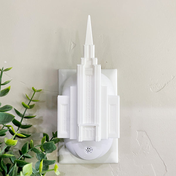 Vancouver British Columbia Temple Wall Night Light