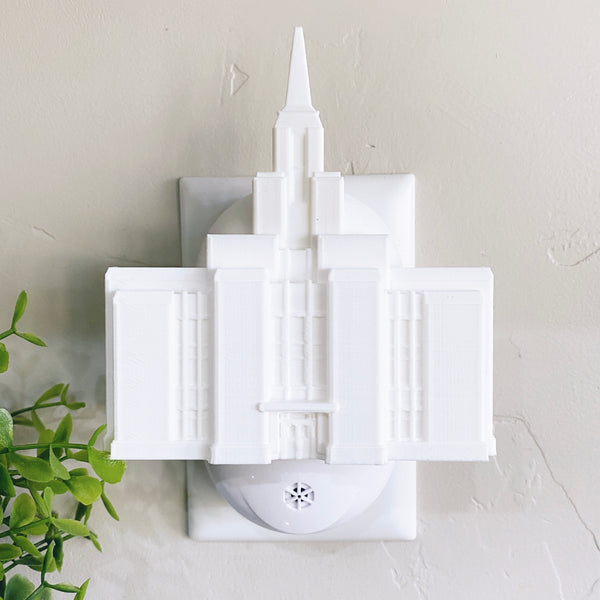 Calgary Alberta Temple Wall Night Light