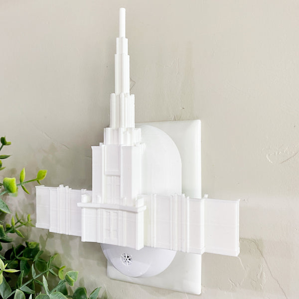 Denver Colorado Temple Wall Night Light