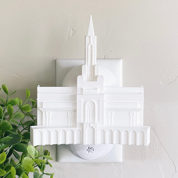 Bountiful Utah Temple Wall Night Light
