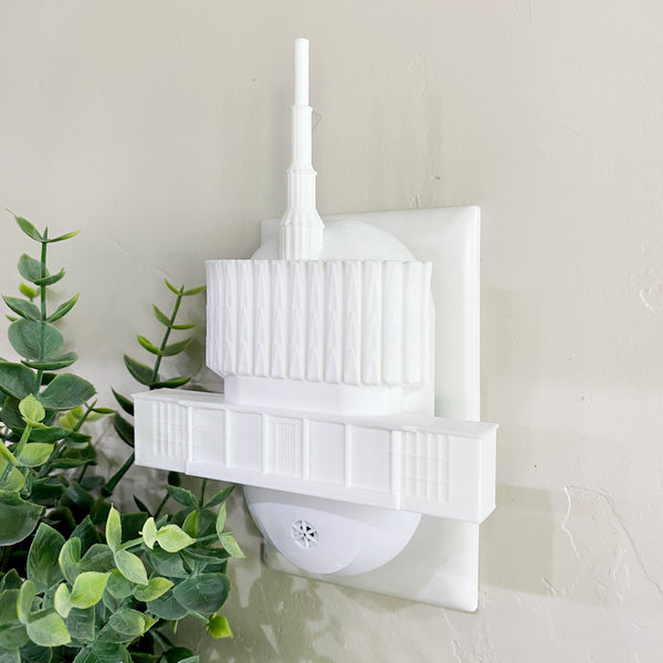 Provo Utah Temple Wall Night Light